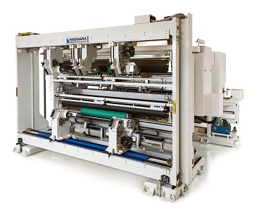 Shaftless Center Drive Slitter Rewinder   HTH-928